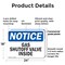 Signmission Safety Culture Sign, 24 in Width, Plastic, Rectangle OS-2PACK-NS-P-1824-L-13034 - alternate 6